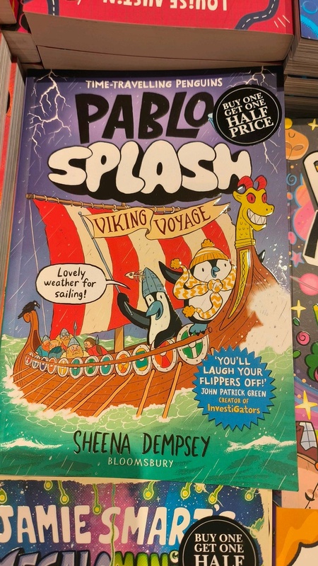 Pablo Splash: Viking Voyage by Sheena Dempsey (Bloomsbury)