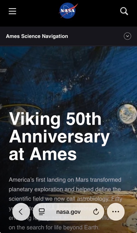 NASA Viking 50th Anniversary