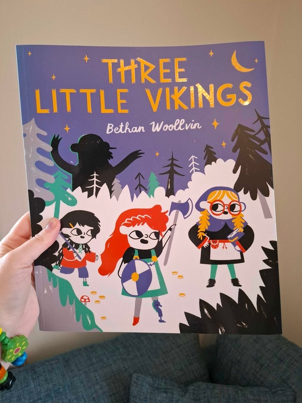 Three Little Vikings written and illustrated by Bethan Woollvin