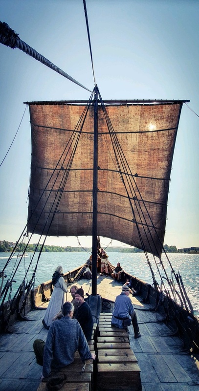 Saga Oseberg - picture on board