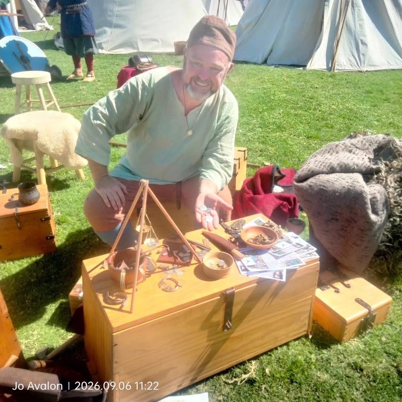 Austr Hyski re-enactment club at the Newcastle Medieval Faire (Australia)
