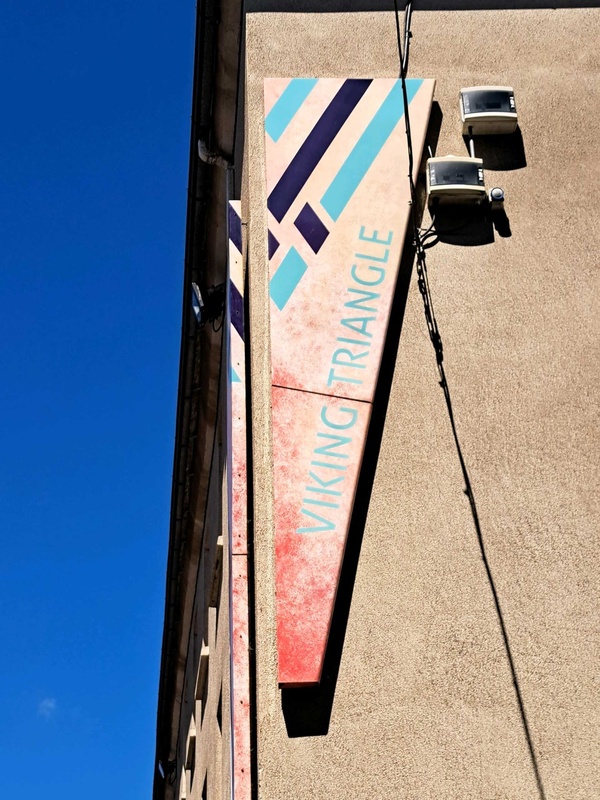 Viking triangle sign in Waterford