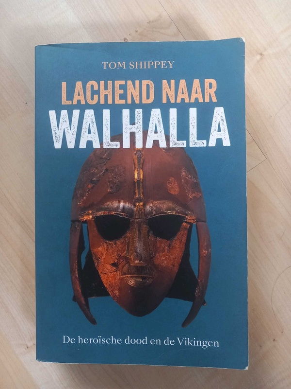 Dutch version of the book "  Laughing Shall I Die: Lives and Deaths of the Great Vikings"
