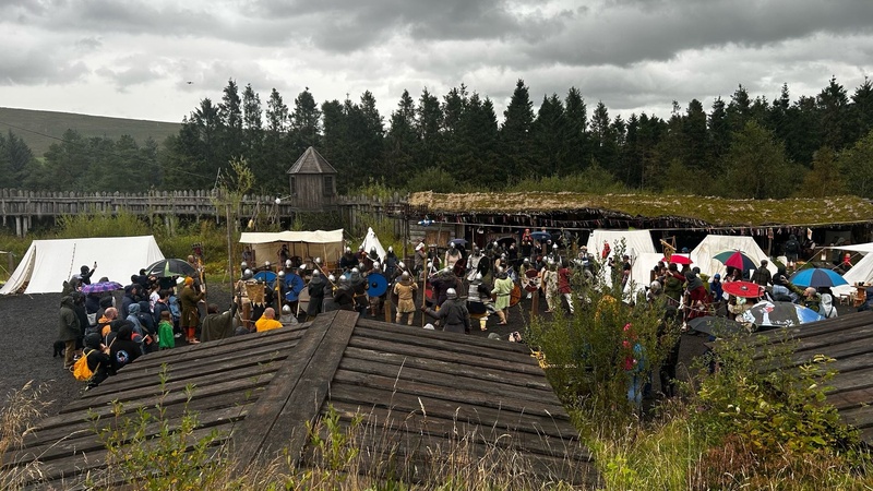 Viking weekend at Duncarron Medieval Village (Scotland)