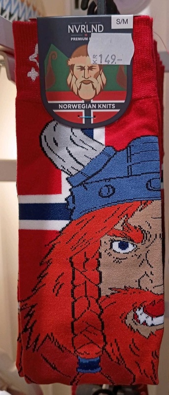 Norwegian knits socks