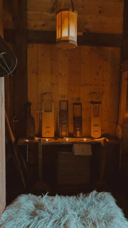 Replicas of instruments possibly found in the Viking Age