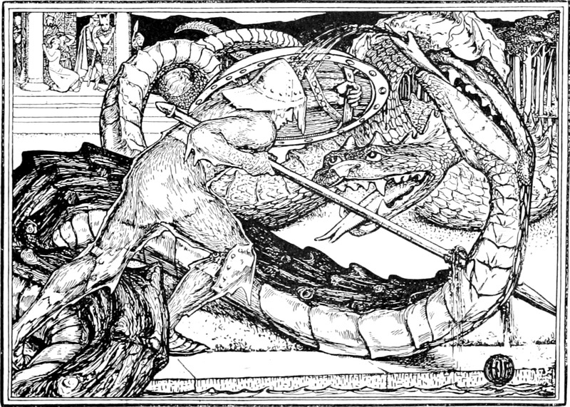 Depiction of Ragnar Lodbrok with hairy trousers