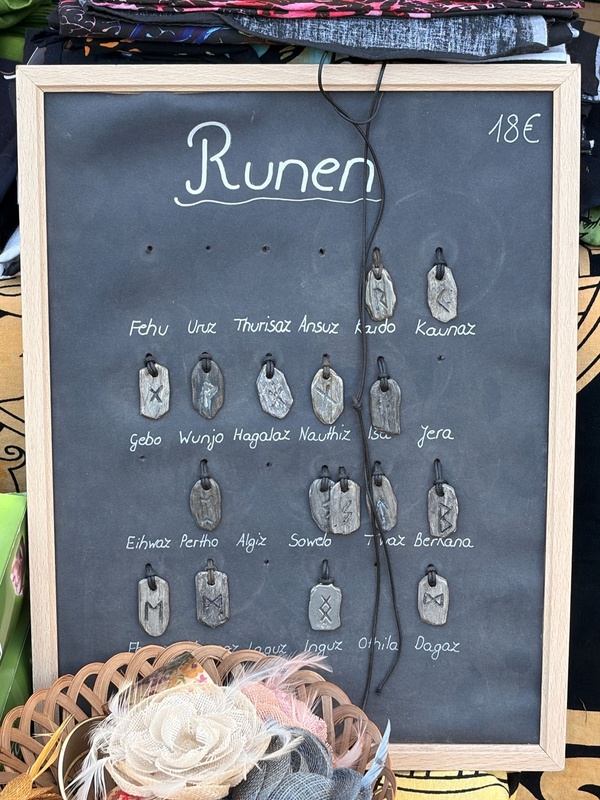 Handmade runic necklaces