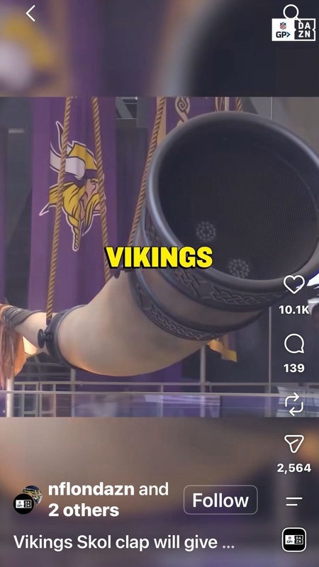 Gjallarhorn – Minnesota Vikings Stadium Replica