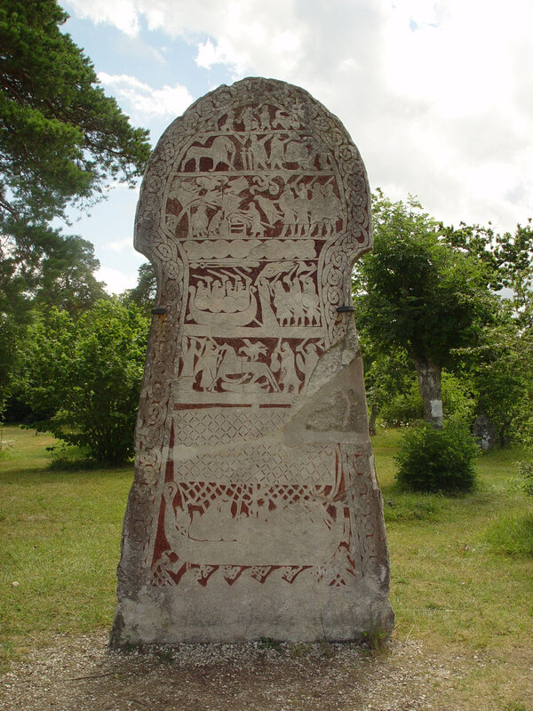 Stora Hammars I picture stone