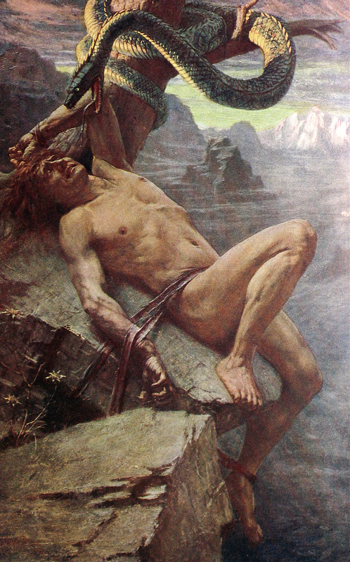 'The Punishment of Loki' (J. D. Penrose)