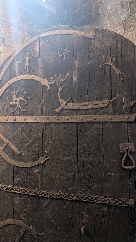 10th Century door of St Helen's church Stillingfleet
