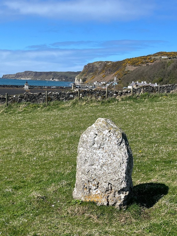 Viking Stone on Rathlin Island.