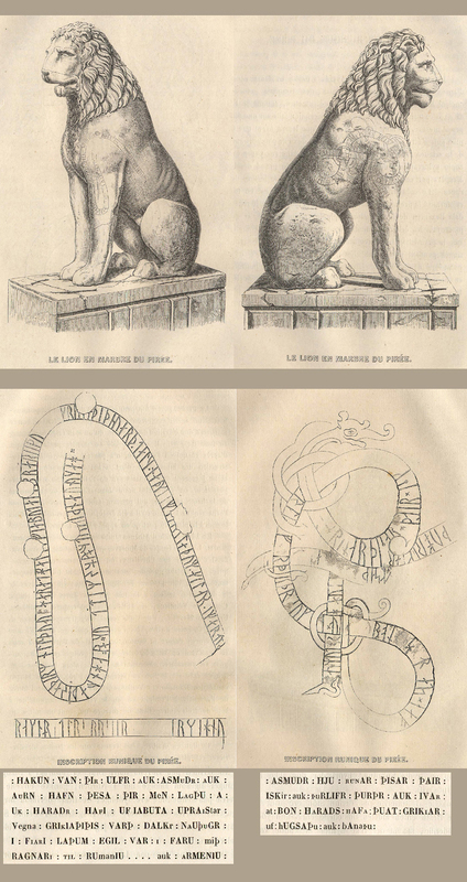 Piraeus Lion Runic Inscription