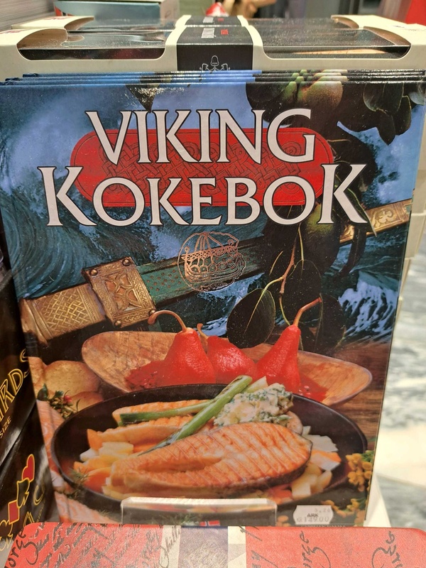 "Viking kokebok" (Viking cookbook)