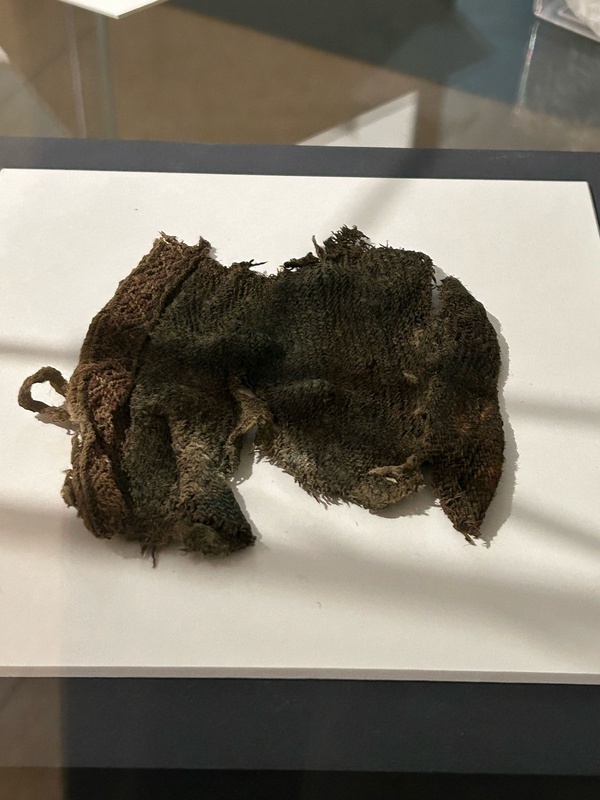 Fabric fragment from Seyðisfjörður