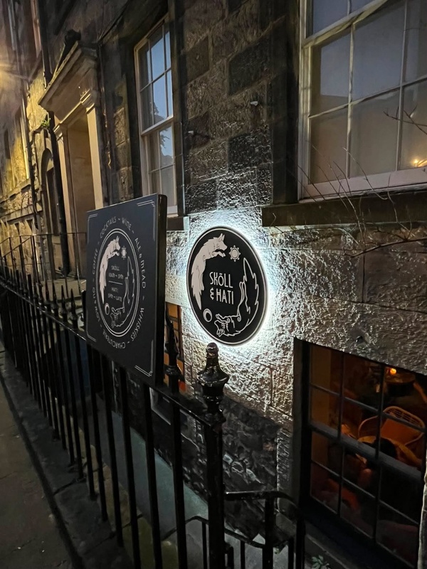 Sköll & Hati, a Norse mythology-themed basement bar