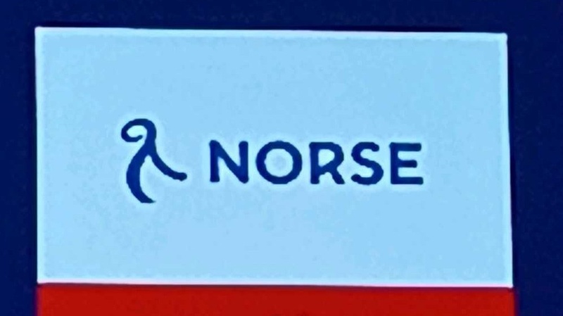 Logo of flight company Norse Atlantic Airways