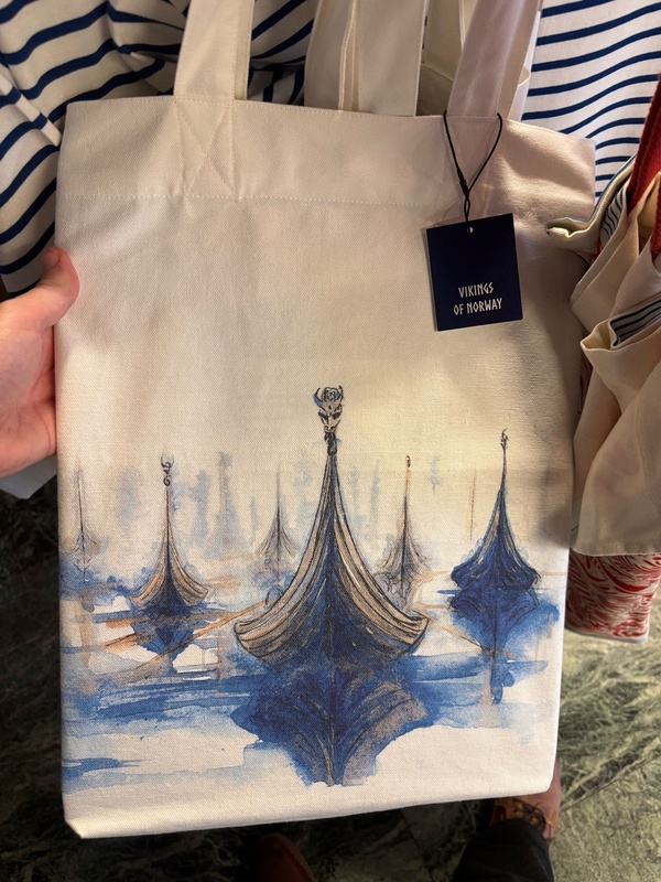 Vikings of Norway tote bag