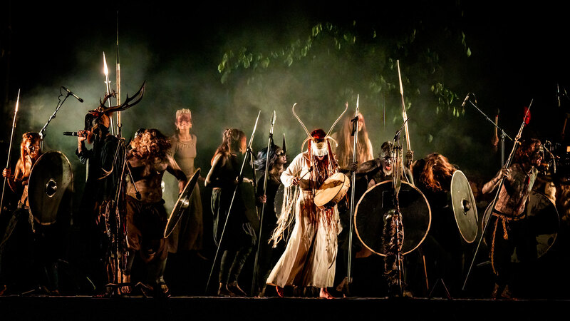 Heilung performing at Midgardsblot (2022)