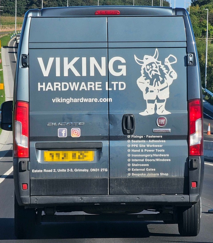 Viking Hardware company van