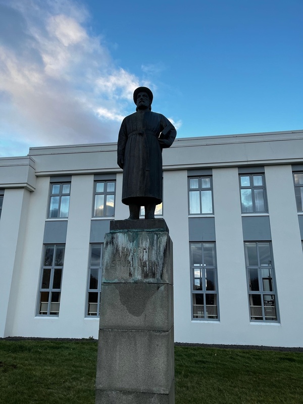 Statue of Snorri Sturluson