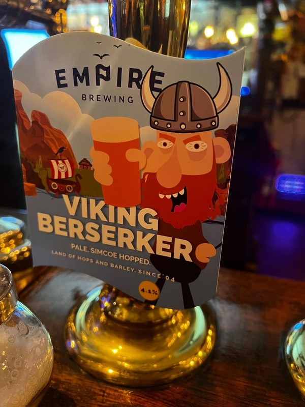 Viking Berserker Pale Ale Beer
