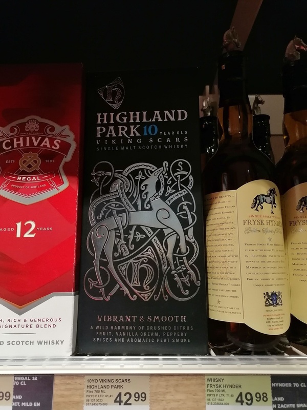Highland Park "Viking Scars" Single Malt Scotch Whisky
