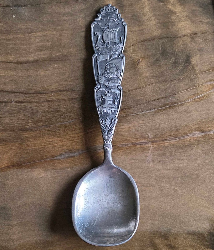 Pewter Spoon (Viking Design, Modern)