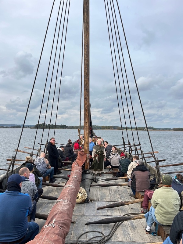 Rowing Saga Oseberg in Tønsberg (Norway)