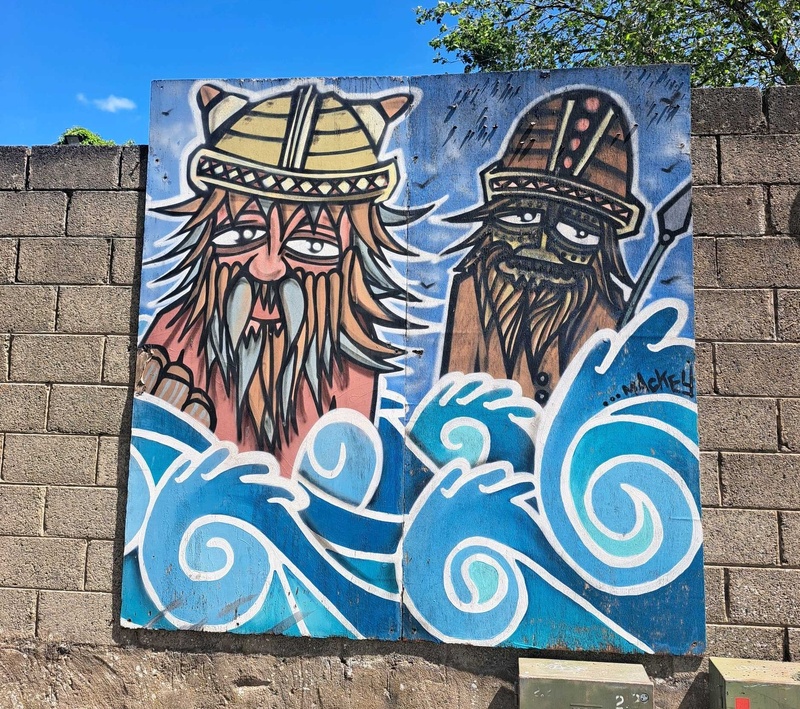 Graffiti of Vikings