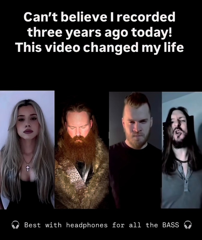 Acapella cover of "Valhalla Calling"