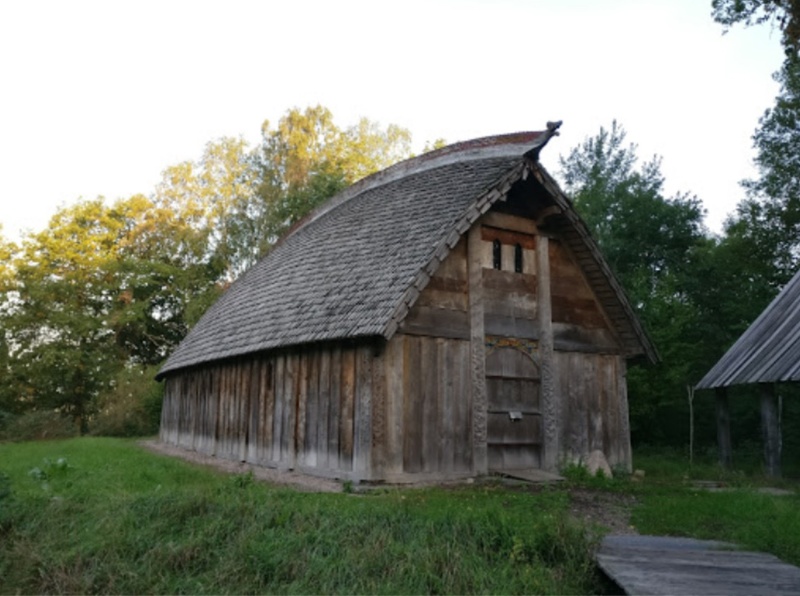 Ale Vikingagård longhouse replica (Sweden)