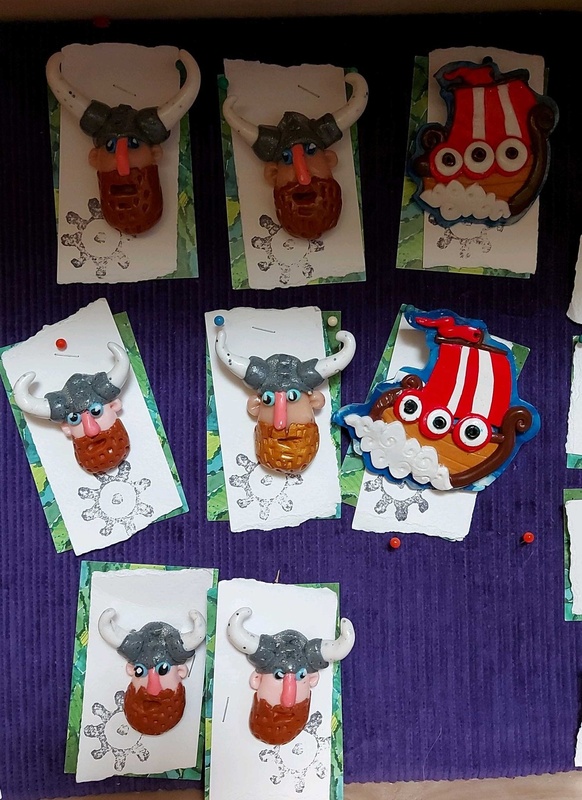 Handmade Viking Brooches by Rebekah Pearson