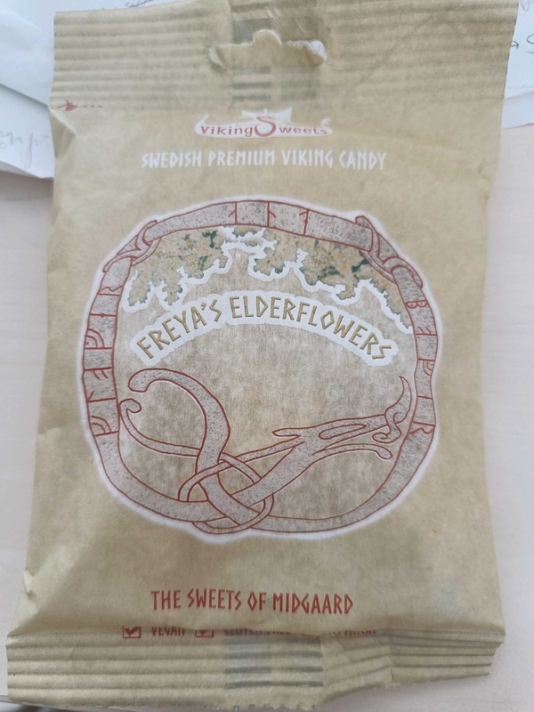 Freya's elderflowers Viking sweets