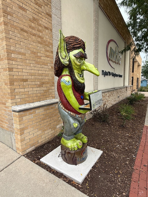 Sir Trollsalot (Troll Art Installation)
