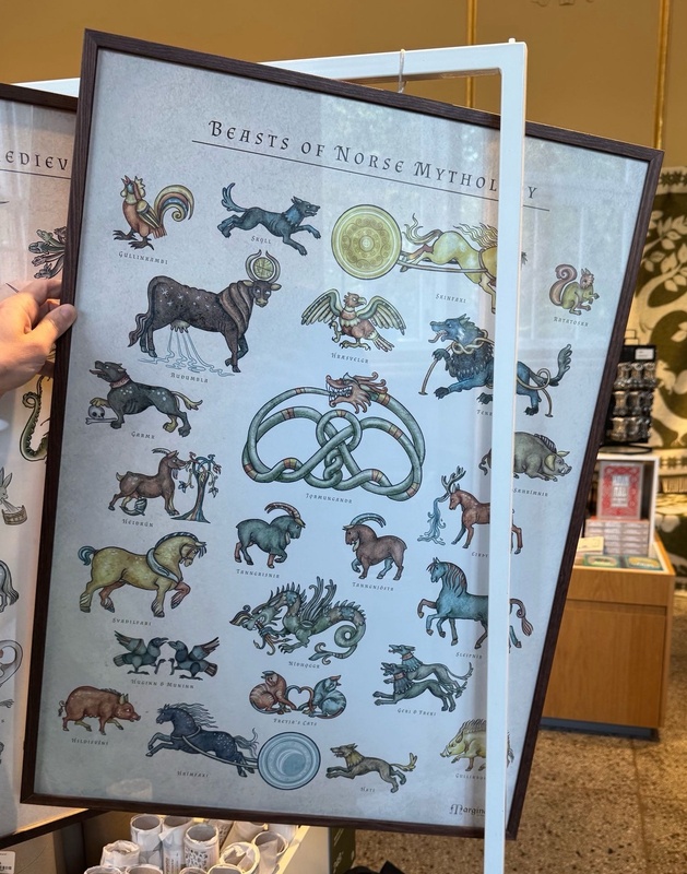 Beasts of Norse Mythology Poster