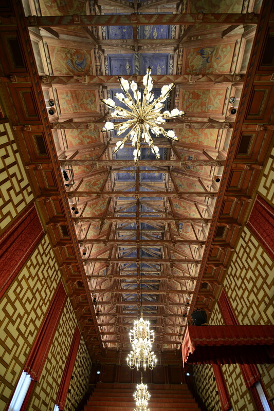 Ship-inspired roof, Stockholm City Hall