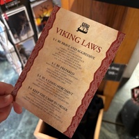 "Viking laws" tourist souvenir (no historical precedent)