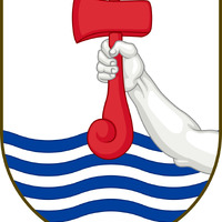 Artistic interpretation of official coat of arms of Tórshavn