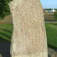 West side of the Rök Stone (Ög 136)