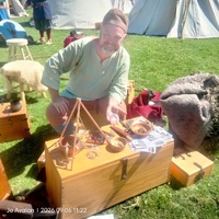Austr Hyski re-enactment club at the Newcastle Medieval Faire (Australia)