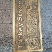 Tuckey Street metal plaque