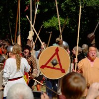 Viking Battle Reenactment