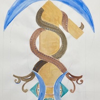 Artwork depicting Laguz rune