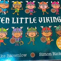 Ten Little Vikings- childrens book