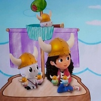 Gabby's Dollhouse Viking Helmets (Season 7, Episode 1)