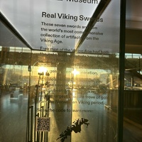 Swords on display at Gardermoen Airport