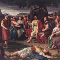 'The Death of Balder' (C. W. Eckersberg)