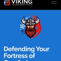 Online ad for Viking Air Conditioning and Heating